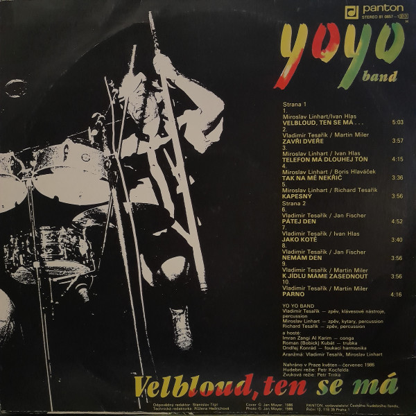 Yo Yo Band: VELBLOUD, TEN SE MÁ...