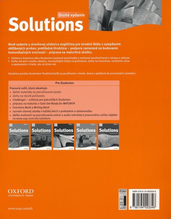 Tim Falla, Paul Davies: SOLUTIONS NEW 2ED UPPER-INTERMEDIATE - WORKBOOK SK Edition (2019 Edition)