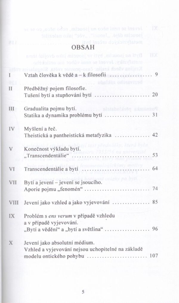 Eugen Fink: BYTÍ, PRAVDA, SVĚT