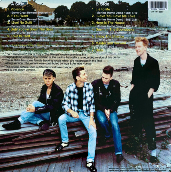 Depeche Mode: DEMOS AND OUTTAKES - LP