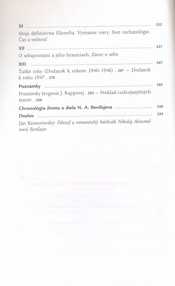 Nikolaj Alexandrovič Berďajev: SEBAPOZNANIE - POKUS O FILOZOFICKÚ AUTOBIOGRAFIU