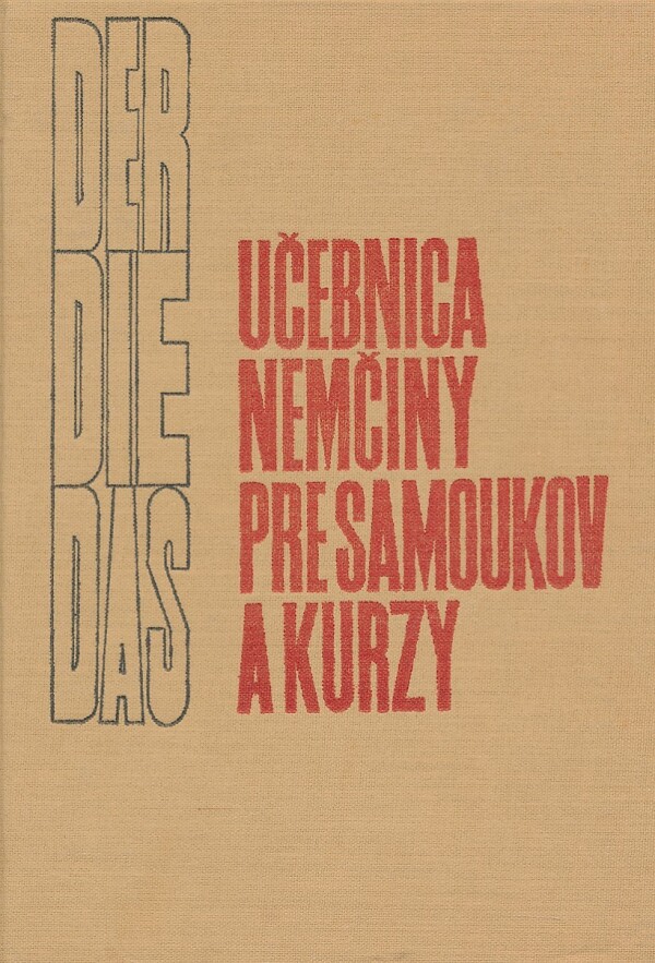 Vaverková: UČEBNICA NEMČINY PRE SAMOUKOV A KURZY