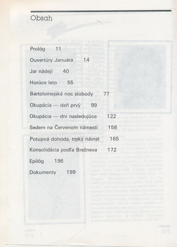 Ján Čomaj, Juraj Vereš: Čo nebolo v novinách - august 1968