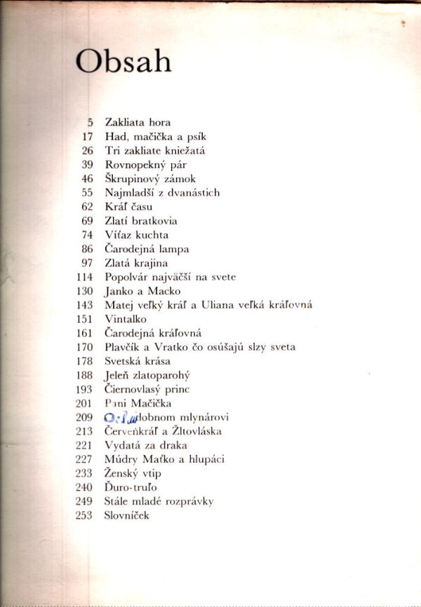 Pavol Dobšinský: SLOVENSKÉ ROZPRÁVKY 2