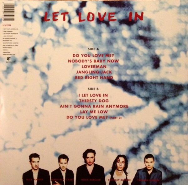 Nick Cave and The Bad Seeds: LET LOVE IN - LP