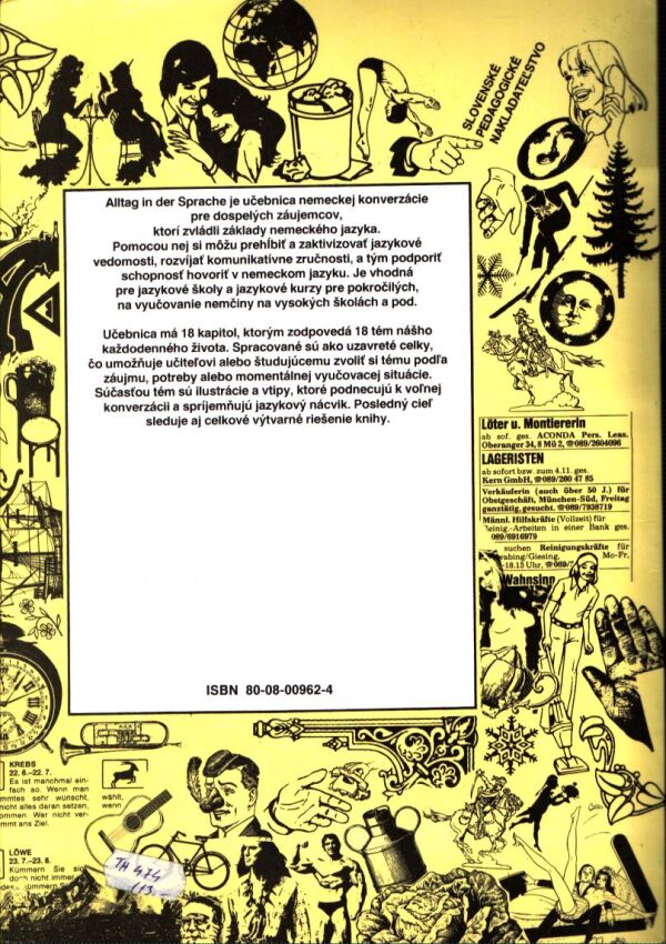 Zdenka Kanisová, Manfred Richter: ALLTAG IN DER SPRACHE