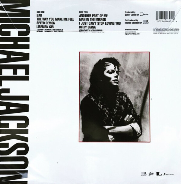 Michael Jacksom: BAD - LP