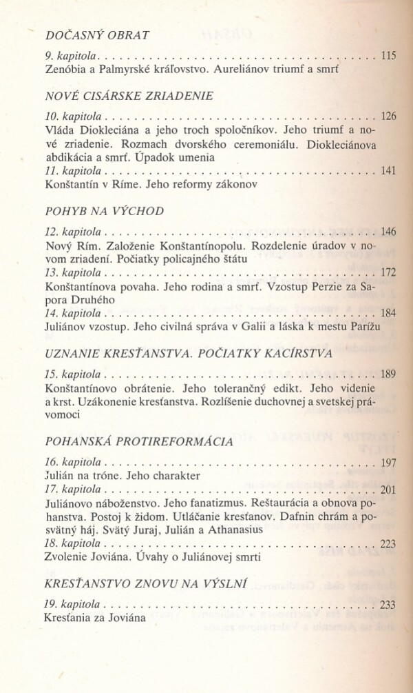 Edward Gibbon: ÚPADOK A ZÁNIK RÍMSKEJ RÍŠE 1,2