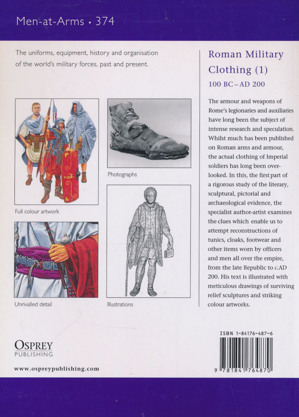 Graham Sumner: Roman Military Clothing 1