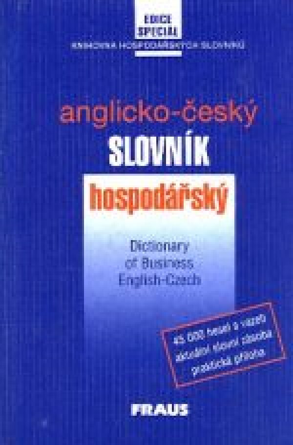 SLOVNÍK ANGLICKO-ČESKÝ HOSPODÁŘSKÝ