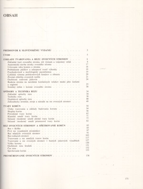 R.P. Kudriavec: TVAROVANIE A REZ OVOCNÝCH DREVÍN