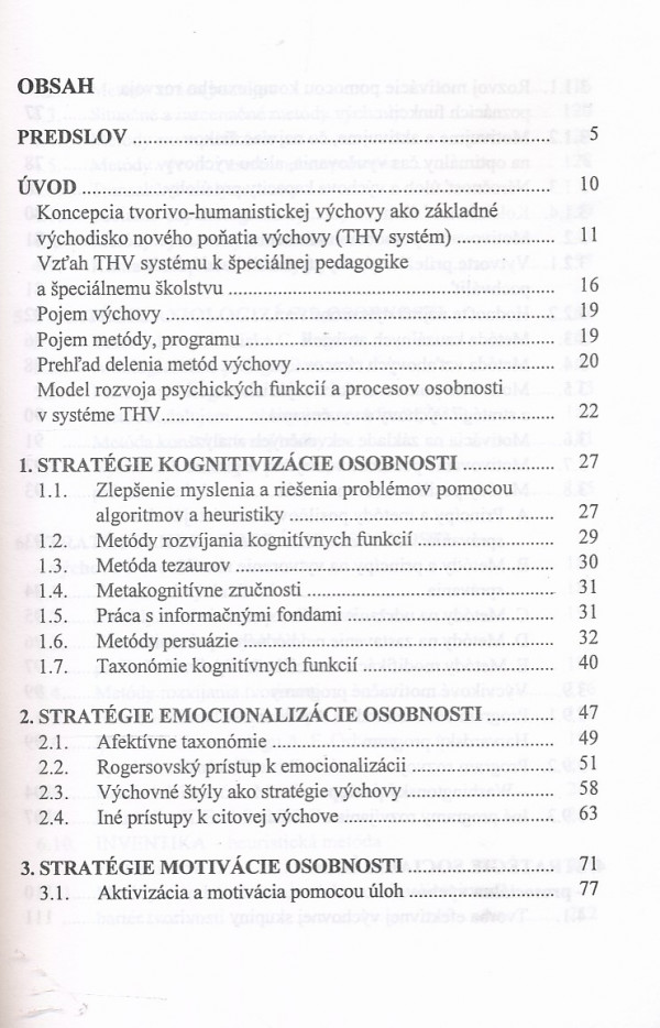 Miron Zelina: STRATÉGIE A METÓDY ROZVOJA OSOBNOSTI DIEŤAŤA