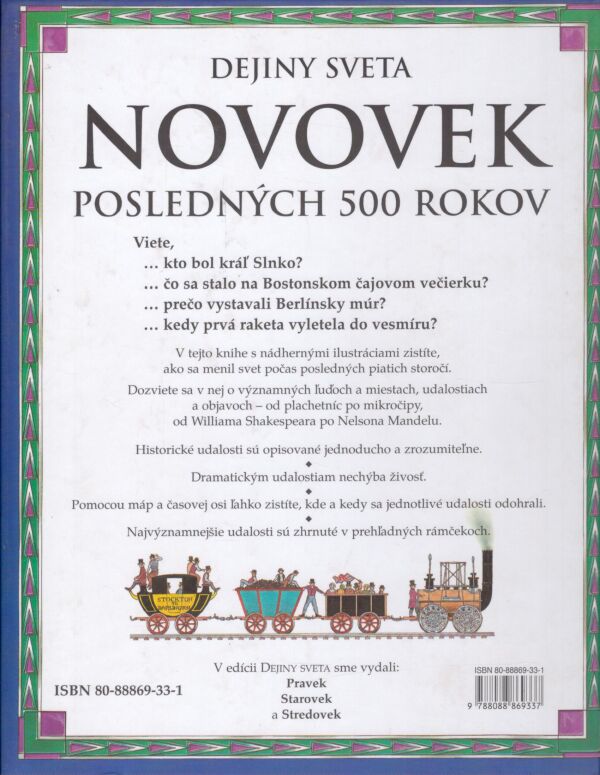 J. Bingham, F. Chandler, S. Taplin: NOVOVEK - POSLEDNÝCH 500 ROKOV