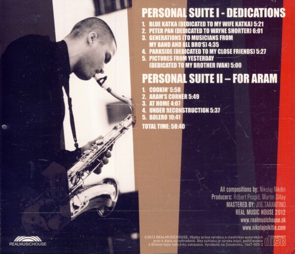 Nikolaj Nikitin: PERSONAL SUITE