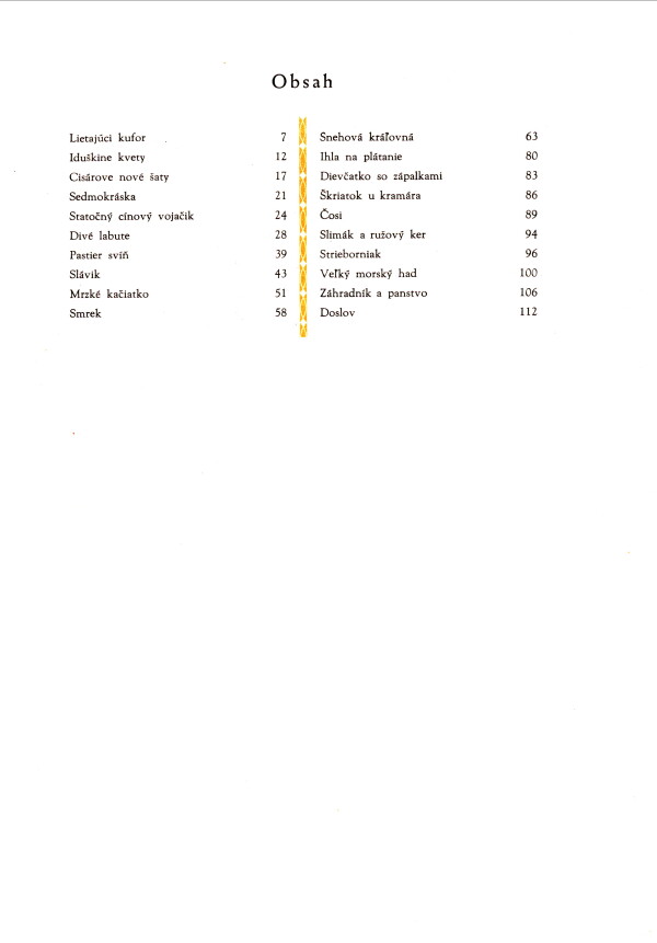 Hans Christian Andersen: ROZPRÁVKY