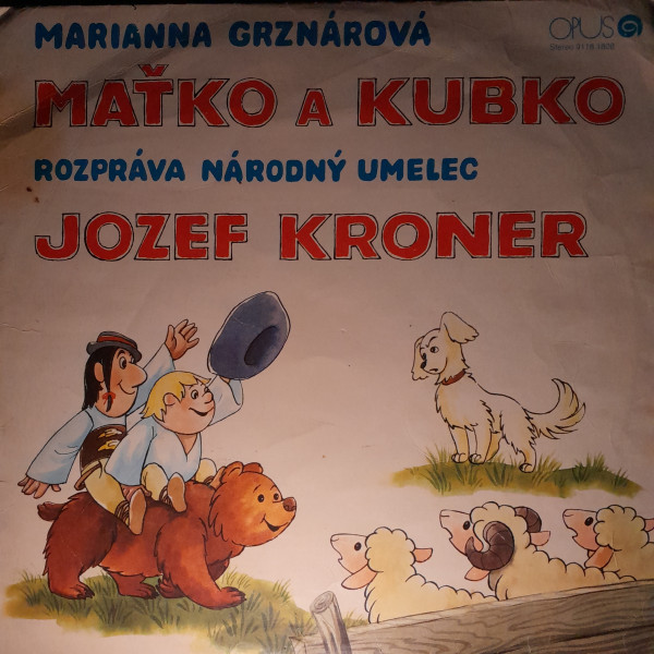 Marianna Grznárová: MAŤKO A KUBKO - LP