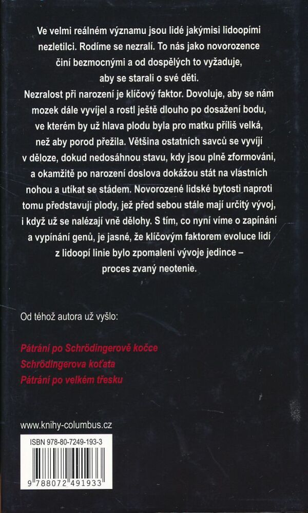 John Gribbin: PÁTRÁNÍ PO DVOJITÉ ŠROUBOVICI