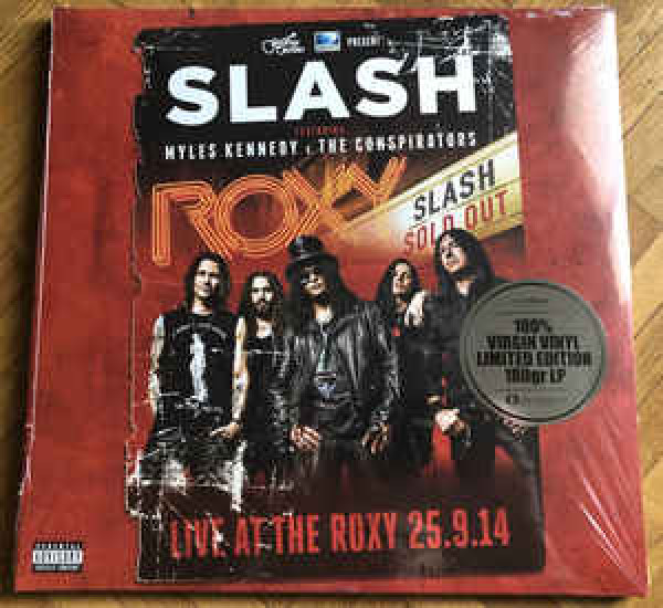 Slash: LIVE AT THE ROXY 25.9.14 - 3 LP