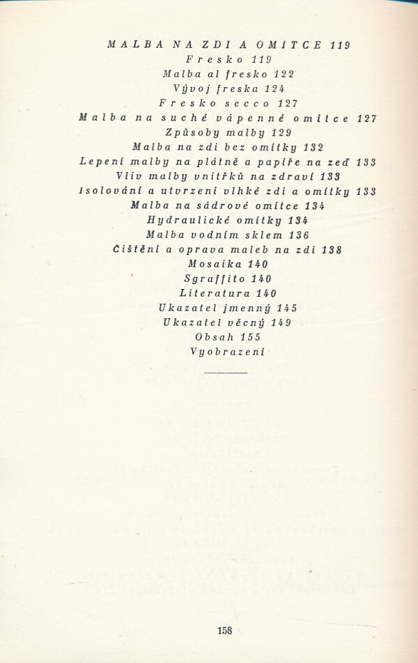 Miloslav Hégr: TECHNIKA MALÍŘSKÉHO UMĚNÍ