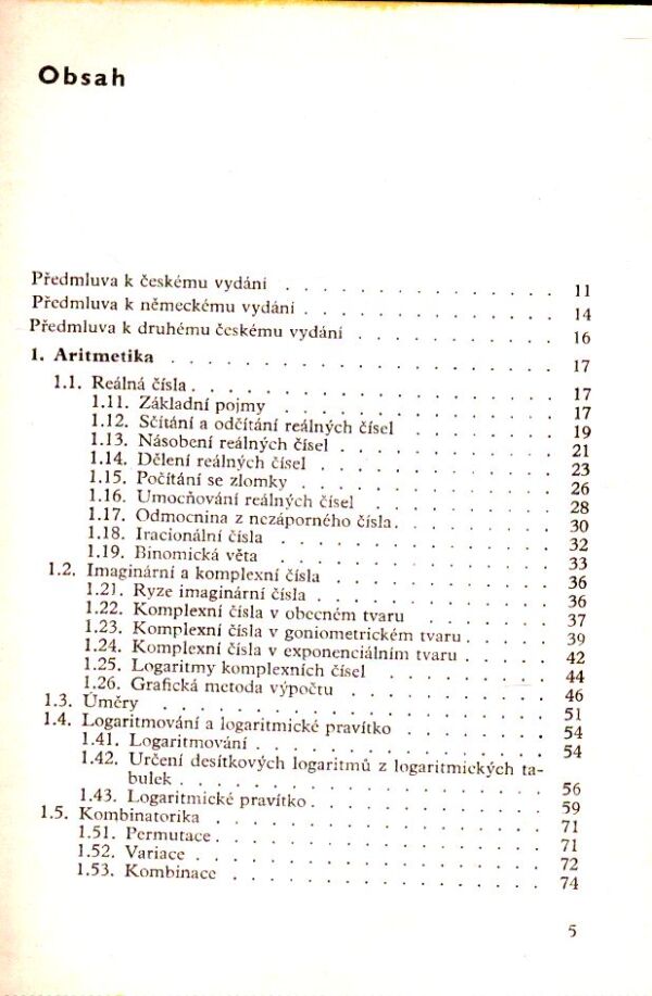 Bartsch: MATEMATICKÉ VZORCE