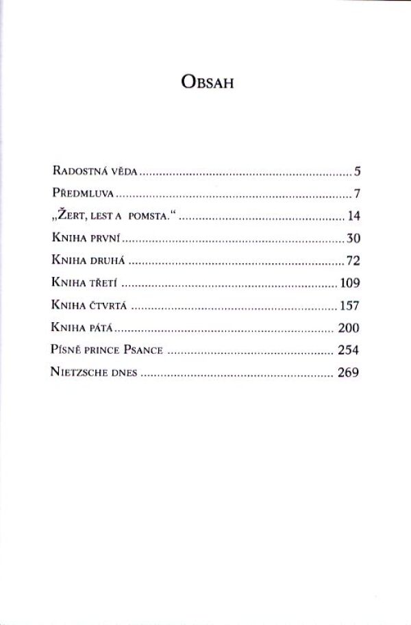 Friedrich Nietzsche: RADOSTNÁ VĚDA