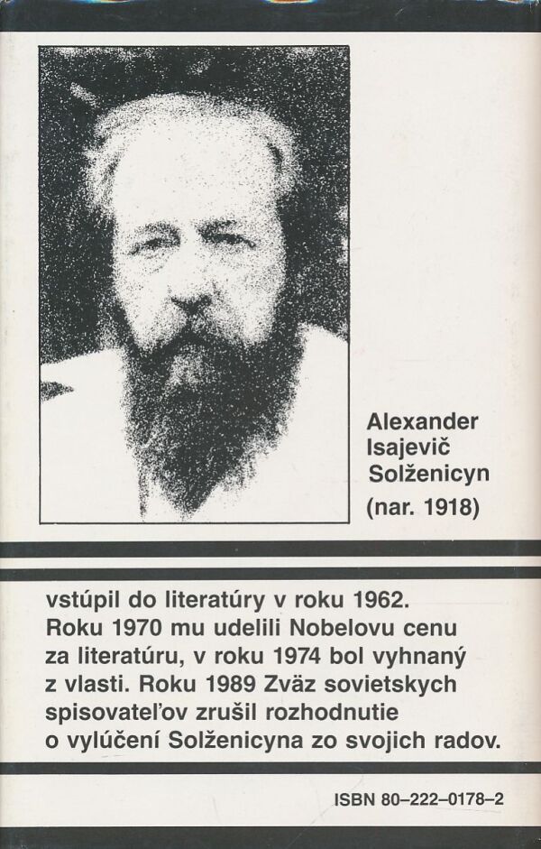 Alexander Solženicyn: RAKOVINA