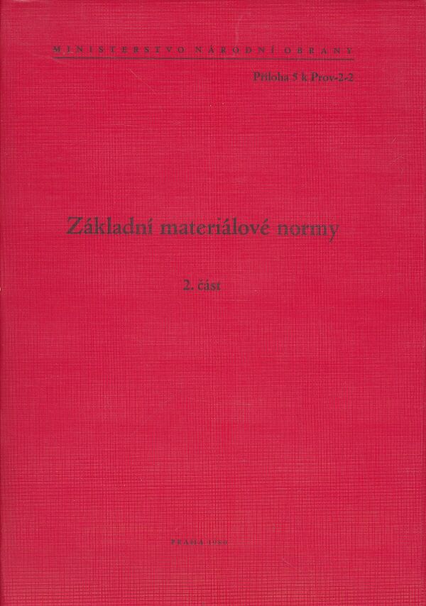 Základní materiálové normy 2. část