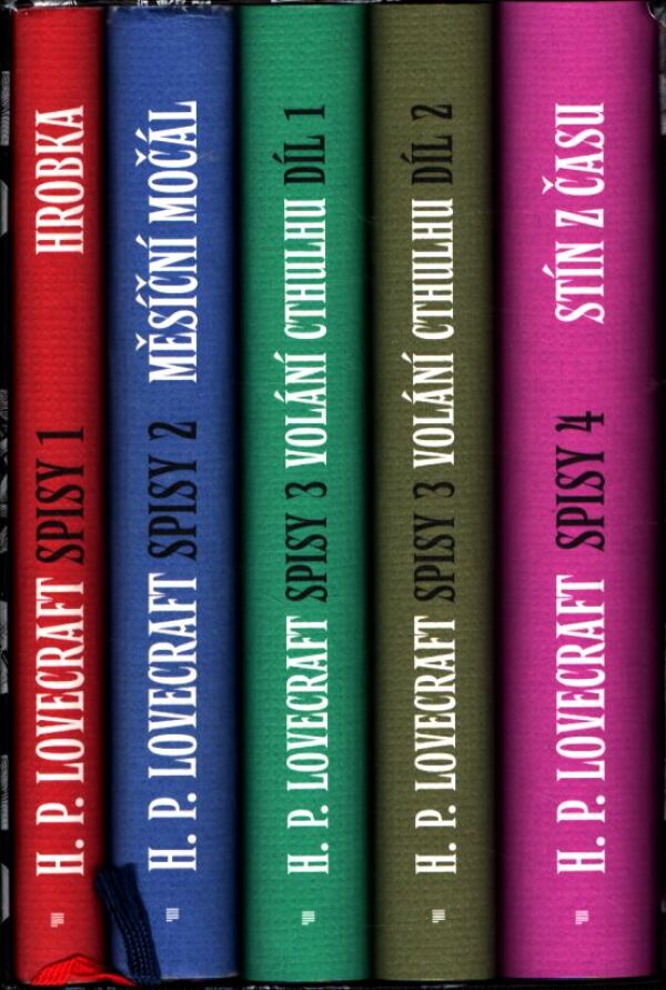 H.P. Lovecraft: SEBRANÉ SPISY H. P. LOVECRAFTA - BOX