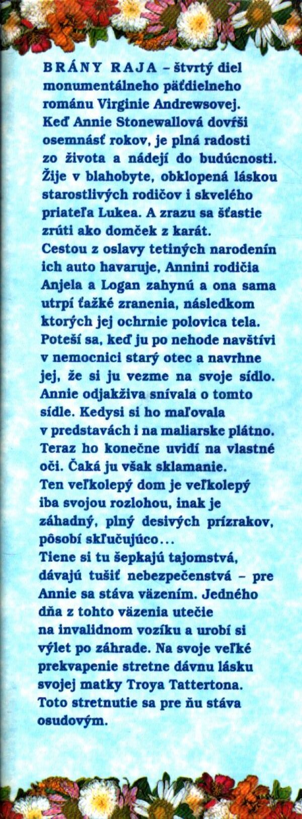 Virginia Andrewsová: BRÁNY RAJA