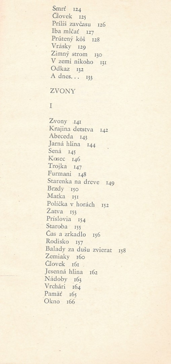 Milan Rúfus: BÁSNE