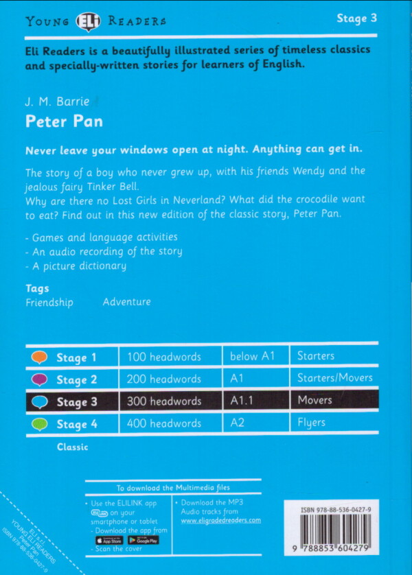 J.M. Barrie: PETER PAN+ MULTIMEDIA with VIDEO