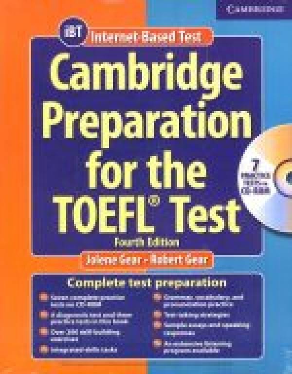 Jolene Gear, Robert Gear: CAMBRIDGE PREPARATION FOR TOEFL + 7 AUDIO CD + CD-ROM
