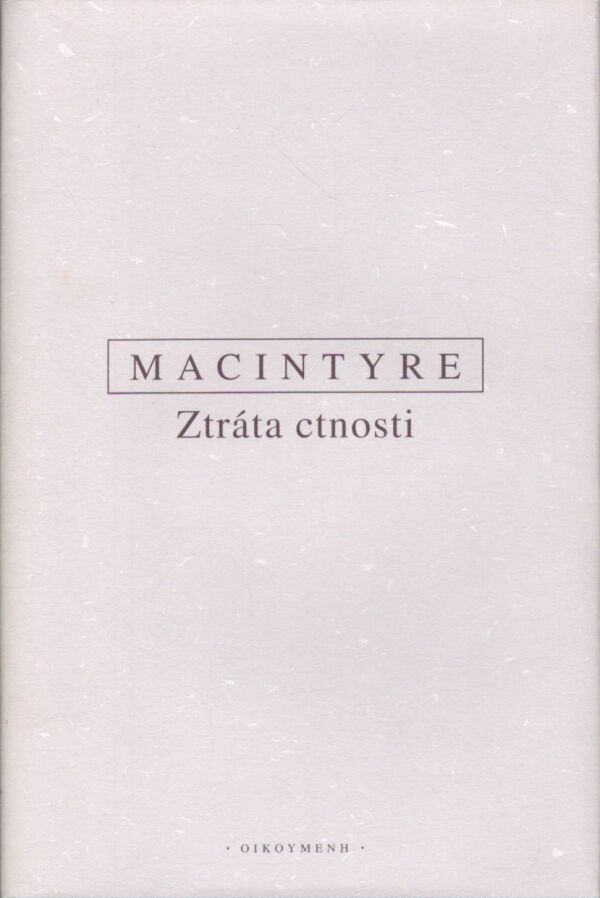 Alasdair Macintyre: