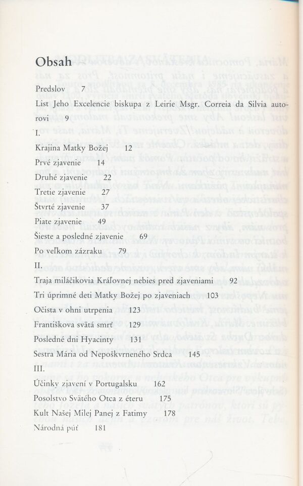 Gonzaga da Fonseca: Fatima