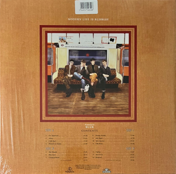 Blur: MODERN LIFE IS RUBBISH - 2 LP
