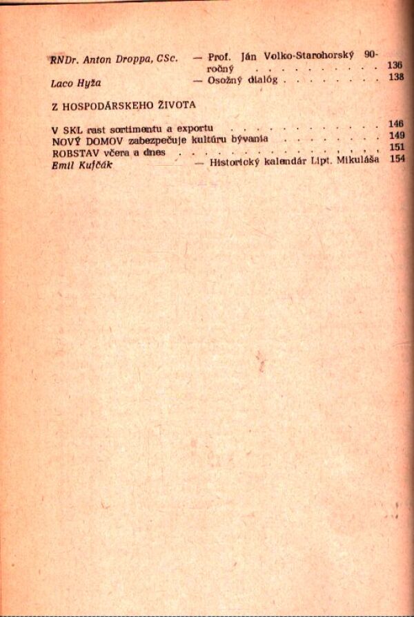 Laco Paška: ALMANACH LIPTOVSKÝ MIKULÁŠ 1970