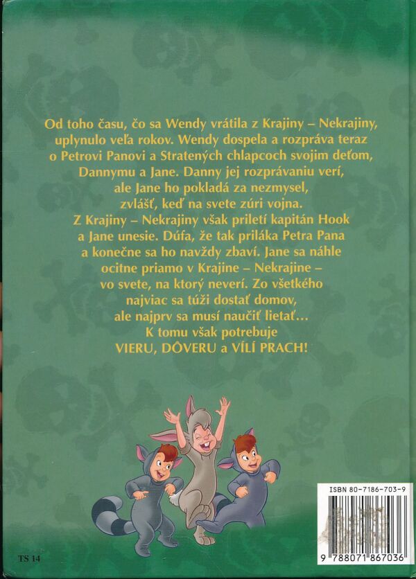 Walt Disney: PETER PAN - NÁVRAT DO KRAJINY NEKRAJINY