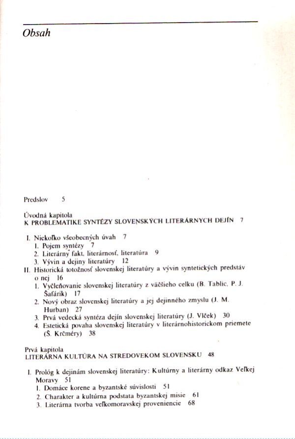 Stanislav Šmatlák: DEJINY SLOVENSKEJ LITERATÚRY