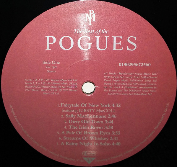 Pogues: THE BEST OF THE POGUES - LP