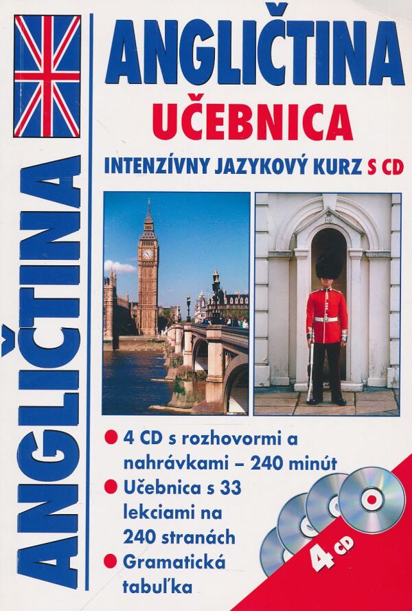 -: Angličtina - intenzívny jazykový kurz s CD