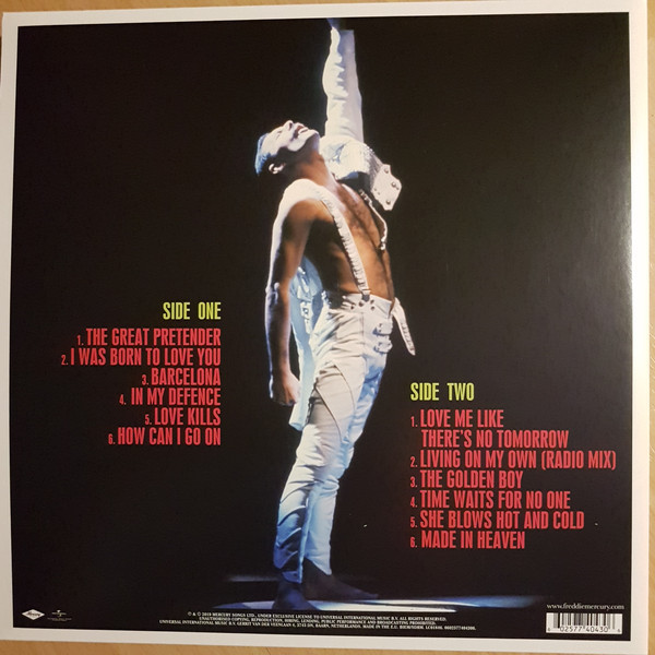 Freddie Mercury: NEVER BORING - LP