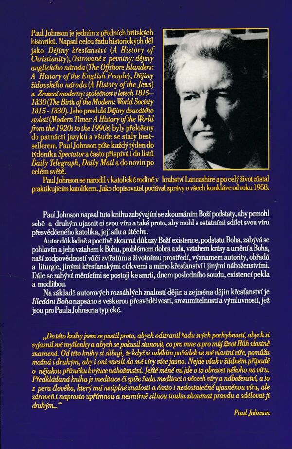 Paul Johnson: HLEDÁNÍ BOHA