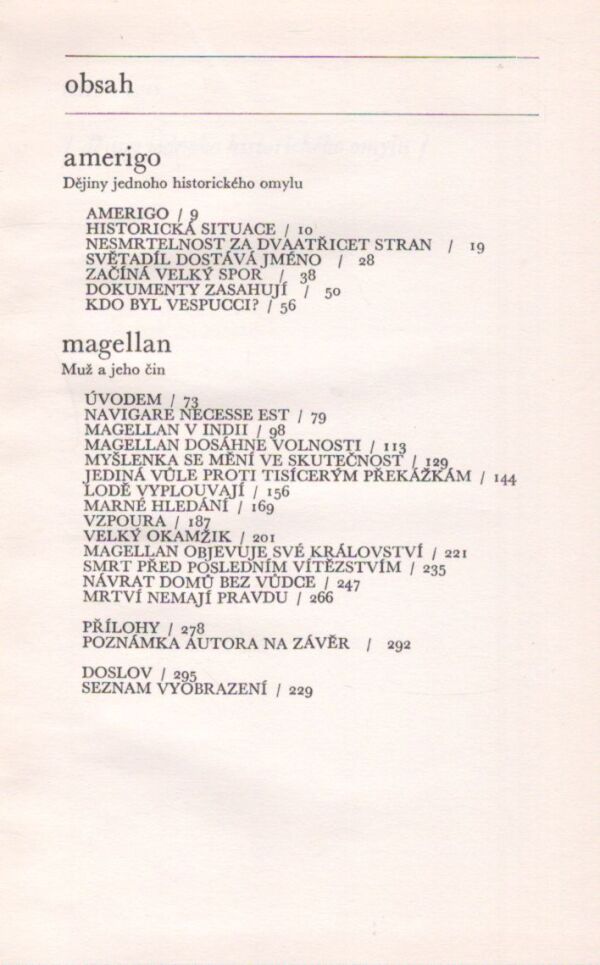 Stefan Zweig: AMERIGO. MAGELLAN