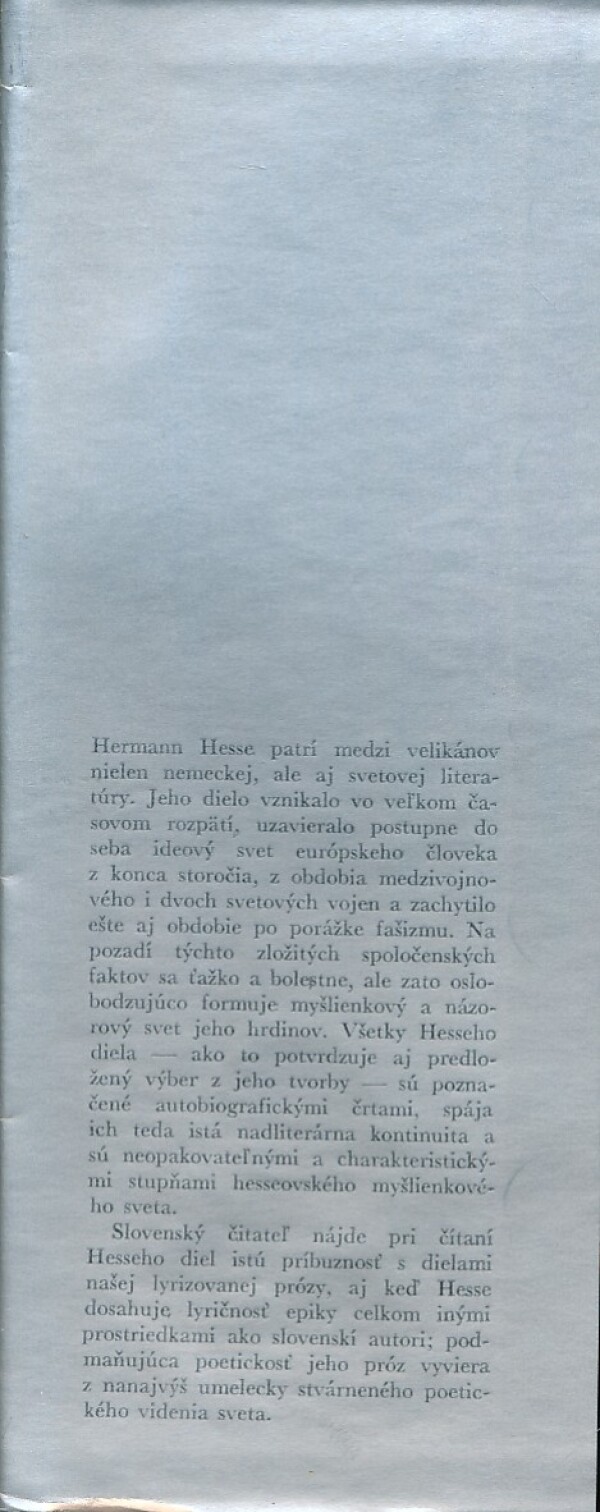 Hermann Hesse: STUPNE
