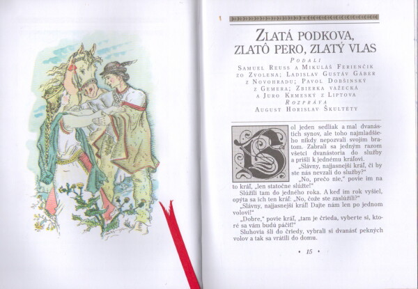 Pavol Dobšinský: SLOVENSKÉ NÁRODNÉ POVESTI I.-V.