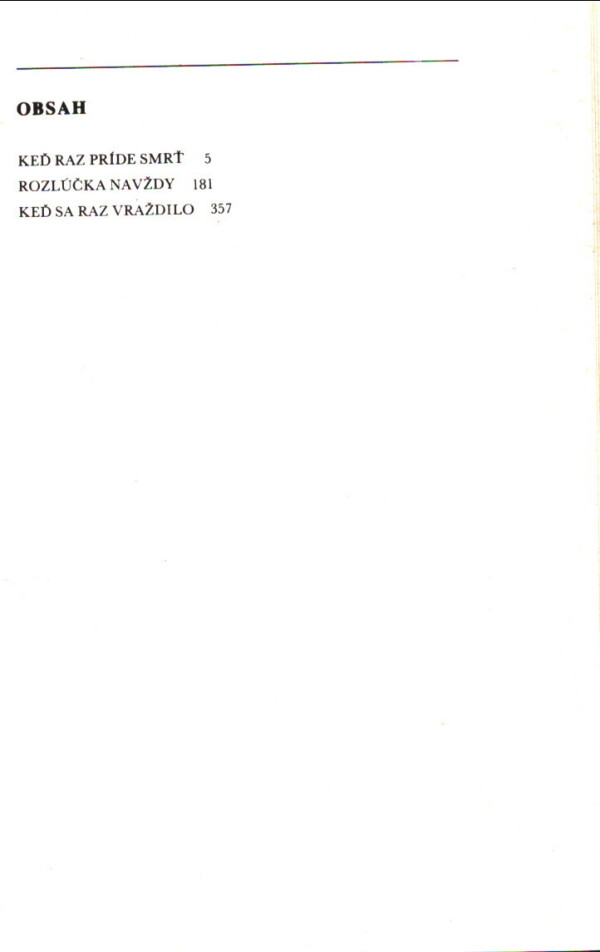 Ruth Rendellová: 3 X INŠPEKTOR WEXFORD