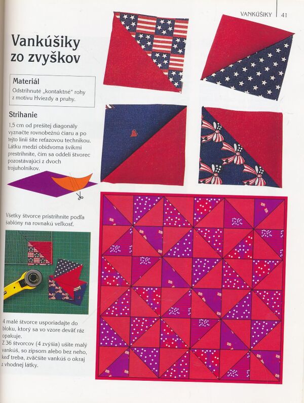 Dorte Bachová: Patchwork ľahko a rýchlo