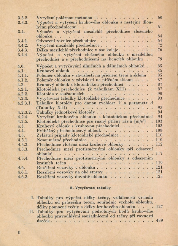 Ferdinand Klimeš, František Loskot: Vytyčovací tabulky pro šedesátinné dělení kruhu