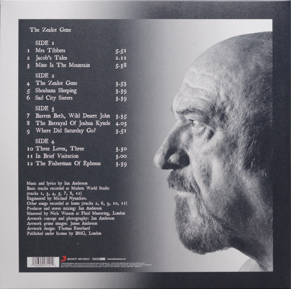 Jethro Tull: THE ZEALOT GENE - 2 LP