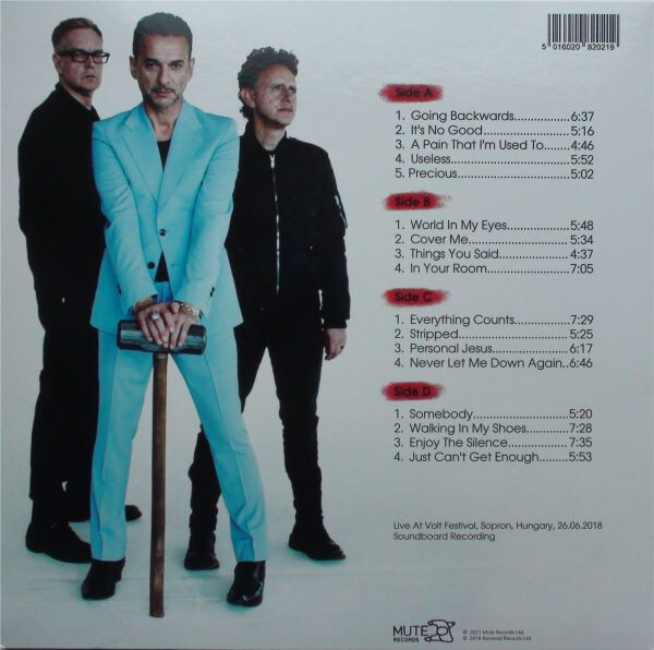 Depeche Mode: GLOBAL SPIRIT TOUR 2018 - LP